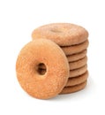 Stack of fresh butter cookies Royalty Free Stock Photo