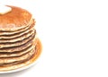 Stack of Fresh Buttermilk Pancakes