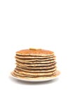 Stack of Fresh Buttermilk Pancakes