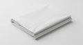Stack of Freshly Folded White Bed Sheets Royalty Free Stock Photo