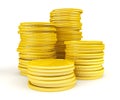 Stack of gold coins