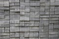 A Stack of Gray Paver Stones Royalty Free Stock Photo