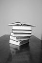 Stack of History Books Royalty Free Stock Photo