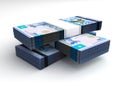 Stack of Kazakh Tenge