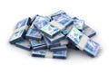 Stack of Kazakh Tenge