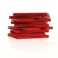 Stack of little red books