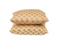 Stack of luxury cushions Royalty Free Stock Photo