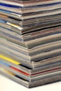 Stack of Magazines Royalty Free Stock Photo