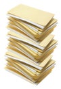 Stack of Manila File Folders