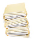 Stack of Manila Folders