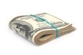 Stack of money Royalty Free Stock Photo