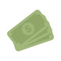 stack money dollar bills cash Royalty Free Stock Photo