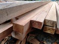 Lumber material for roofing construction