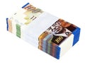 Isolated 100 NIS Bills Stack Royalty Free Stock Photo