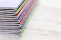 Stack of Notebooks Royalty Free Stock Photo