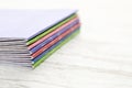 Stack of Notebooks Royalty Free Stock Photo