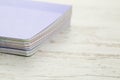 Stack of Notebooks Royalty Free Stock Photo