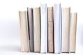 Stack of old book education concept background, many books piles with copy space for text, Book tops Royalty Free Stock Photo