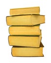 Stack of old books Royalty Free Stock Photo