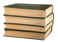 Stack of old books Royalty Free Stock Photo