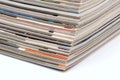 Magazines stack Royalty Free Stock Photo