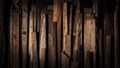 Dark Vintage Weathered Reclaimed Wooden Background