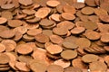 Pile of one Euro Cents Royalty Free Stock Photo