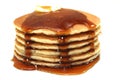 Stack of Pancakes and Syrup