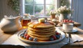 Pancake Breakfast Royalty Free Stock Photo