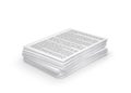 Stack of paper, documents. Royalty Free Stock Photo