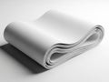 Stack of paper sheets isolated on white background Royalty Free Stock Photo