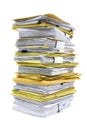 Stack of papers Royalty Free Stock Photo