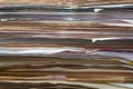 stack of papers or documents abstract in close-up view Royalty Free Stock Photo