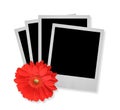 Stack of photo frames