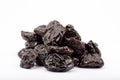 Stack of pitted prunes Royalty Free Stock Photo