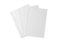 Stack of plain white printer papers ready for use Royalty Free Stock Photo
