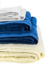 Stack of plush towels, Royalty Free Stock Photo