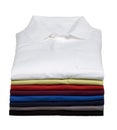 Stack of Polo Shirts Royalty Free Stock Photo