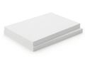 Stack of pristine white paper sheets Royalty Free Stock Photo
