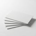 Stack of pristine white paper sheets Royalty Free Stock Photo