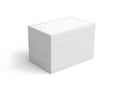 Stack of pristine white paper sheets Royalty Free Stock Photo
