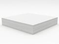 Stack of pristine white paper sheets Royalty Free Stock Photo