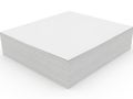 A stack of pristine white paper sheets Royalty Free Stock Photo