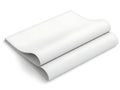 Stack of pristine white paper sheets Royalty Free Stock Photo