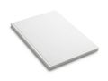 A stack of pristine white paper sheets neatly arranged on a surface Royalty Free Stock Photo