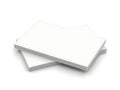 Stack of pristine white paper sheets Royalty Free Stock Photo