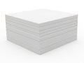 Stack of pristine white paper sheets Royalty Free Stock Photo