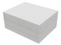 Stack of pristine white paper sheets Royalty Free Stock Photo