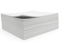 Stack of pristine white paper sheets Royalty Free Stock Photo
