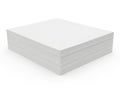 Stack of pristine white paper sheets Royalty Free Stock Photo